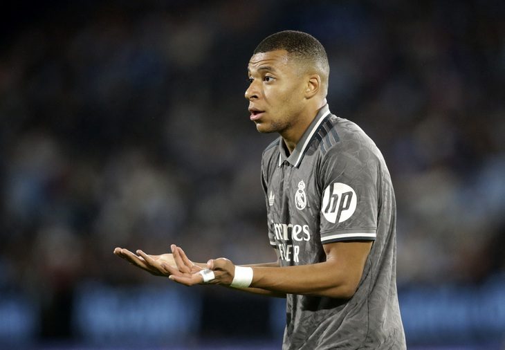 2024-10-19t202734z1764602041up1ekaj1ktxwzrtrmadp3soccer-spain-cel-rma-report-172937265912476099056 Tin tức thể thao sáng 20-10: Mbappe ghi bàn, Neymar sẽ trở lại vào ngày mai - Ảnh 1.