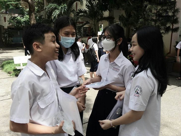 Ảnh: NHƯ HÙNG Thí sinh dự thi lớp 10 năm 2023 - Ảnh: NHƯ HÙNG